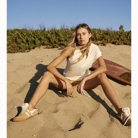 NWT Free People Movement Get Up Tee Small White - Picture 4 of 6